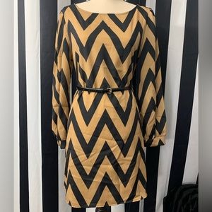 2/$15- Chevron Shift Dress